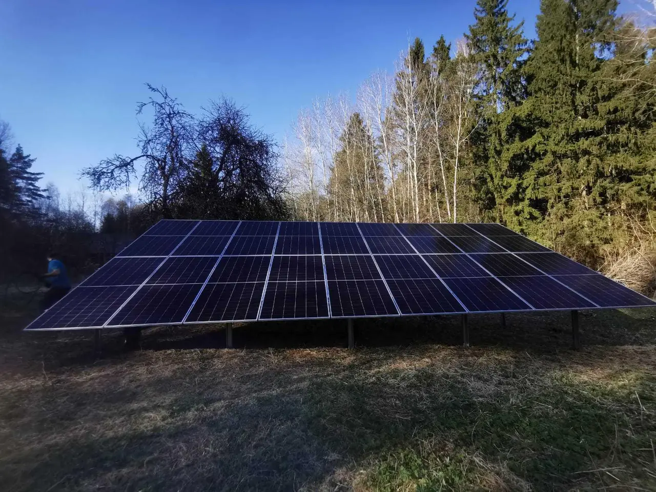 Solexa įrengta saulės elektrinė Lietuvoje