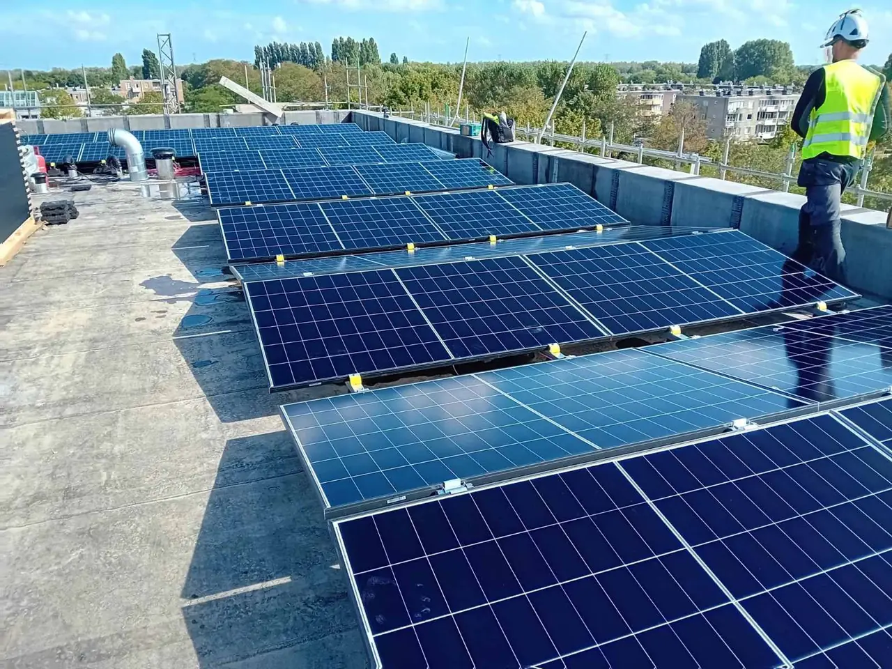 Solexa įrengta saulės elektrinė Lietuvoje