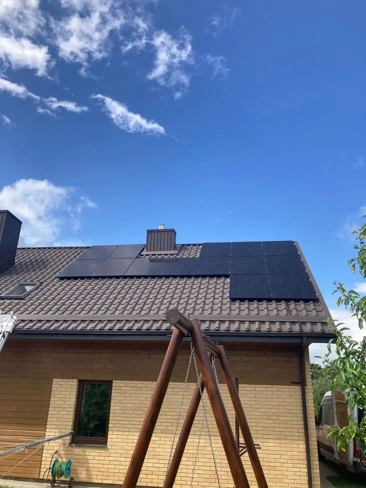 Solexa įrengta saulės elektrinė Lietuvoje