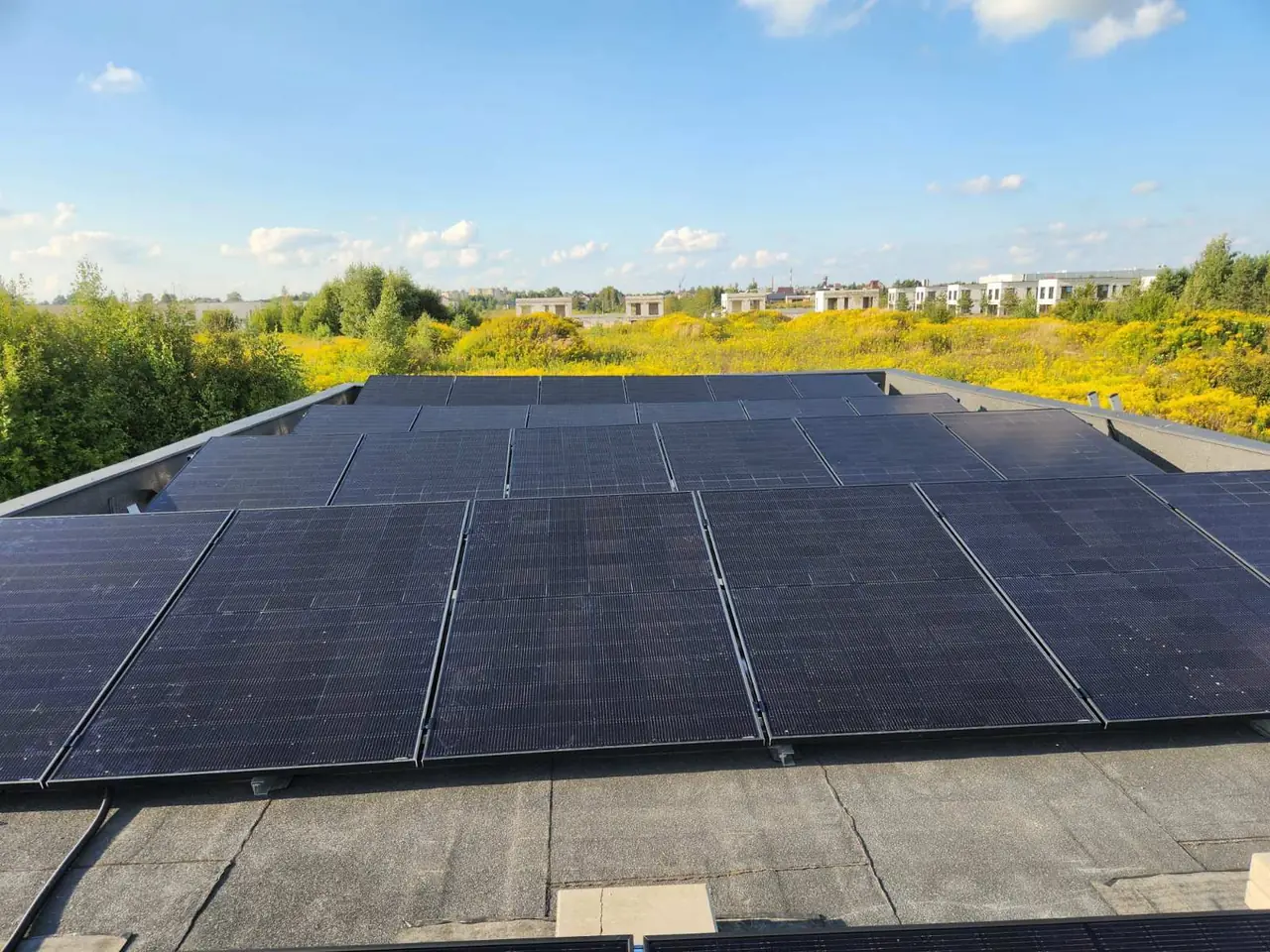 Solexa įrengta saulės elektrinė Lietuvoje